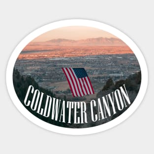 Coldwater Canyon Utah Sticker